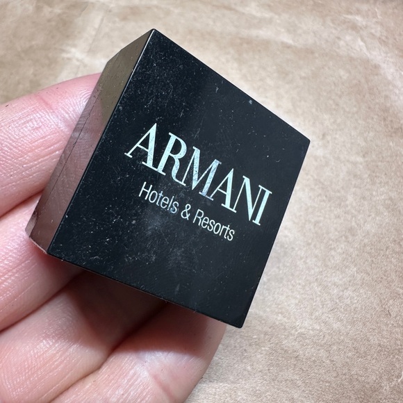Armani black pencil sharpener & eraser Made in Germany for artists - Picture 2 of 14
